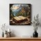 Paint By Numbers Book-Themed Kit for Adults Beginners – 16x16 Inch DIY Acrylic Canvas Painting Set, Easy Reading Wall Art Craft for Home Decor & Gift (Without Frame)